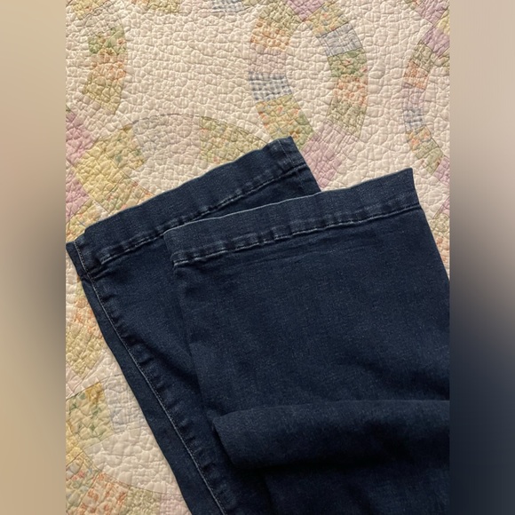 7FAMK dark wash gold pocket dojo - Picture 2 of 6